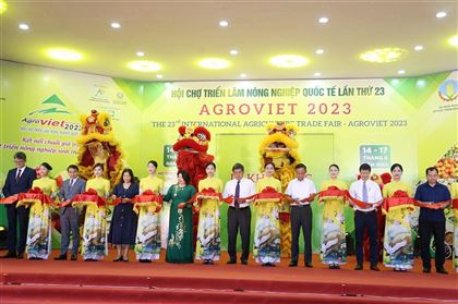 GAIA VINA gây ấn tượng tại hội chợ AGROVIET 2023