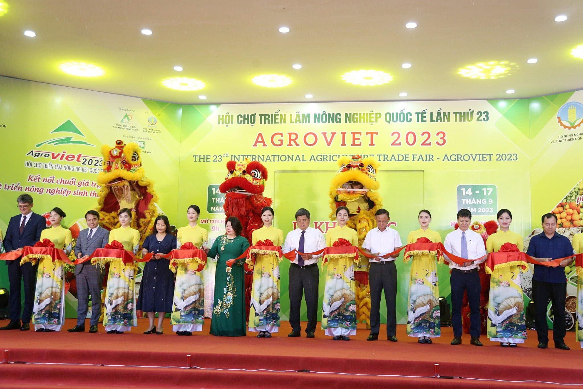 GAIA VINA gây ấn tượng tại hội chợ AGROVIET 2023